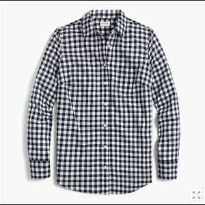 NWT WOMENS JCREW FACTORY GINGHAM SHIRT